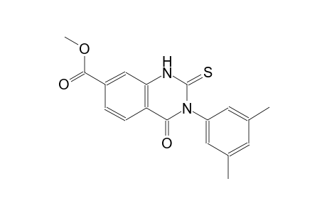 7-quinazolinecarboxylic acid, 3-(3,5-dimethylphenyl)-1,2,3,4-tetrahydro-4-oxo-2-thioxo-, methyl ester