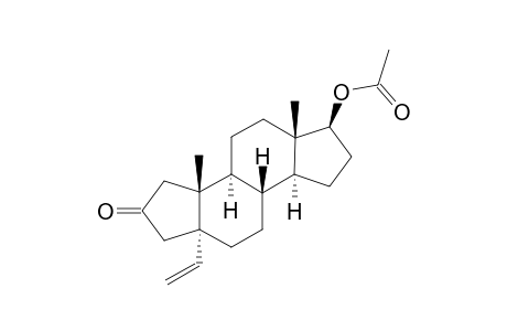 17 beta-acetoxy-5 alpha-vinyl-a-nor-androstan-3-one