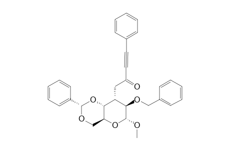 1-(METHYL-2-O-BENZYL-4,6-O-BENZYLIDENE-3-DEOXY-ALPHA-D-ALTROPYRANOSID-3-YL)-4-PHENYL-BUT-3-YN-2-ONE