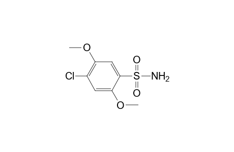 4-Chloro-2,5-dimethoxybenzenesulfonamide