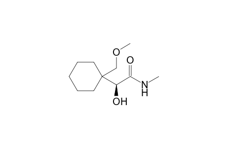 2S-2-Hydroxy-2-((1-methoxymethyl)cyclohexyl)-N-methylacetamide