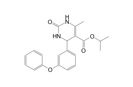 isopropyl 6-methyl-2-oxo-4-(3-phenoxyphenyl)-1,2,3,4-tetrahydro-5-pyrimidinecarboxylate