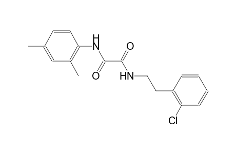 ethanediamide, N~1~-[2-(2-chlorophenyl)ethyl]-N~2~-(2,4-dimethylphenyl)-