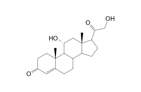 4-Pregnen-11α,21-diol-3,20-dione