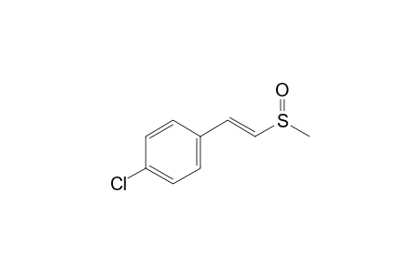 1-chloro-4-[(E)-2-methylsulfinylethenyl]benzene