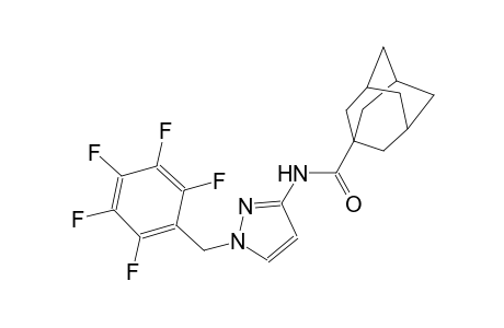 N-[1-(2,3,4,5,6-pentafluorobenzyl)-1H-pyrazol-3-yl]-1-adamantanecarboxamide
