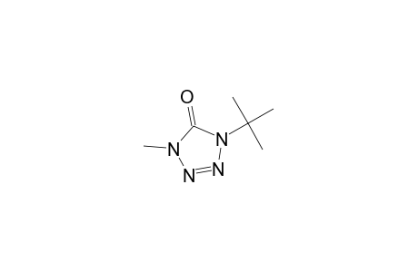 5H-Tetrazol-5-one, 1-(1,1-dimethylethyl)-1,4-dihydro-4-methyl-