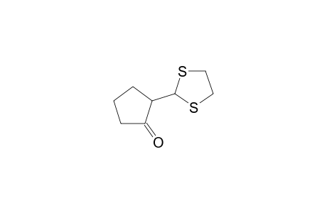 2-(1,3-dithiolan-2-yl)-1-cyclopentanone