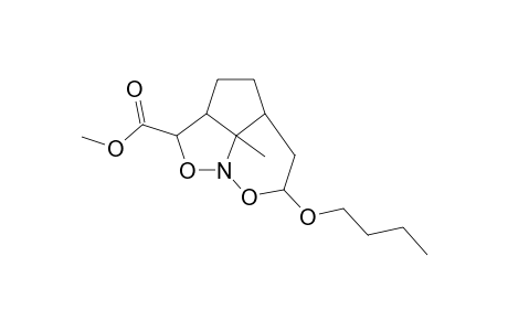 METHYL-REL-(1R,3S,5R,6AR,8AR,8BS)-5-BUTOXY-8B-METHYL-6A,7,8,8A-TETRAHYDROCYCLOPENTA-[1,2,3-HJ]-ISO-OXAZOLO-[2,3-B]-[1,2]-OXAZINE-1-CARBOXYLATE