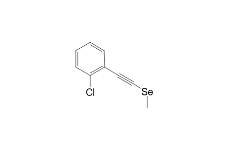 ((2-Chlorophenyl)ethynyl)(methyl)selane