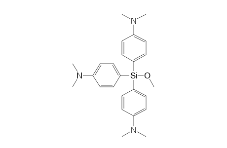 methoxytris[p-(dimethylamino)phenyl]silane