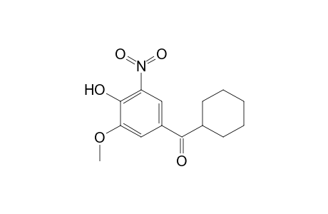 Methanone, cyclohexyl(4-hydroxy-3-methoxy-5-nitrophenyl)-