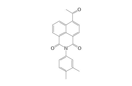 6-Acetyl-2-(3,4-dimethylphenyl)-1H-benzo[de]isoquinoline-1,3(2H)-dione