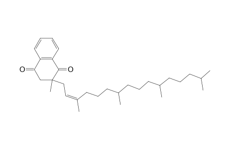 2,3-Dihydro-2-methyl-2-(3,7,11,15-tetramethyl-2-hexadecenyl)-1,4-naphthalenedione