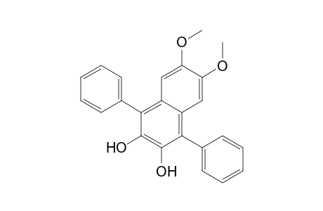 6,7-Dimethoxy1,4-diphenylnaphthalene-2,3-diol