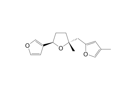 (2R-trans)-2,3,4,5-Tetrahydro-5-methyl-5-[(4-methyl-2-furanyl)methyl]-2,3'-bifuran