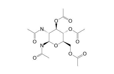 1,2-BISACETAMIDO-3,4,6-TRI-O-ACETYL-1,2-DIDEOXY-beta-D-GLUCOPYRANOSE