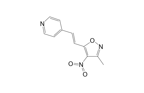 3-Methyl-4-nitro-5-[(E)-2-(pyridin-4-yl)ethenyl]-1,2-oxazole