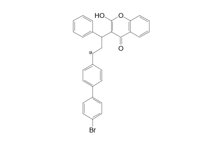 Bromadiolone artifact (-H2O) MS2