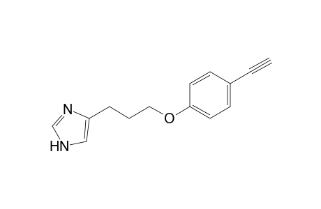 5-[3-(4-ethynylphenoxy)propyl]-1H-imidazole