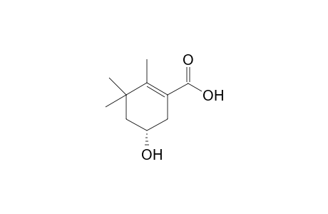 Crocusatin-B [(4R)-4-Hydroxy-1,6,6-trimethylcyclohex-1-en-2-carboxylic acid]]