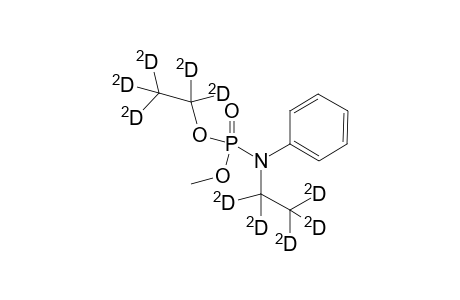 {[(N-Phenyl-N-(pentadeuterioethyl)]-P-bis(pentadeuterioethyl)-P-methyl}-phosphonylamide