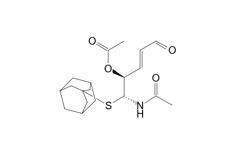 Acetamide, N-[2-(acetyloxy)-5-oxo-1-(tricyclo[3.3.1.13,7]dec-1-ylthio)-3-pentenyl]-, [R*,S*-(E)]-