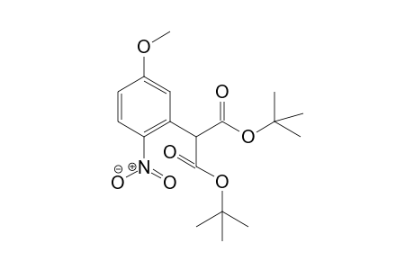 Di-tert-butyl(5-methoxy-2-nitrophenyl)malonate