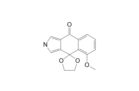 5-METHOXY-SPIRO-[4H-BENZO-[G]-ISOINDO-4,2'-[1,3]-DIOXOLANE-9(2H)-ONE