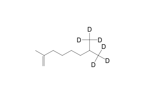 1-Octene-8,8,8-D3, 2-methyl-7-methyl-D3-