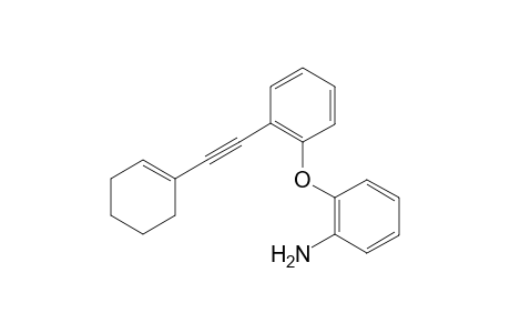 2-(2-(2-(cyclohexen-1-yl)ethynyl)phenoxy)aniline