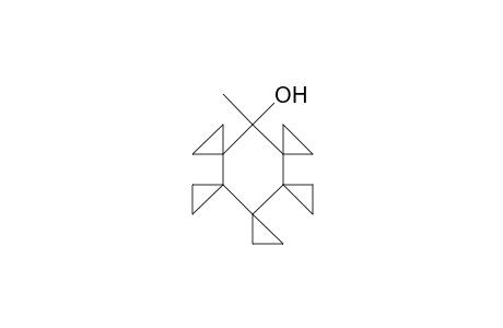 16-Methyl-pentaspiro(2.0.2.0.2.0.2.0.2.1)hexadecan-16-ol