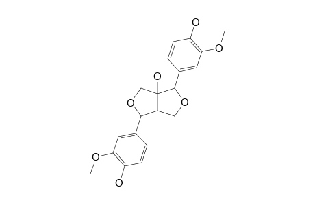 (+)-1-HYDROXY-2,6-BIS-EPI-PINORESINOL