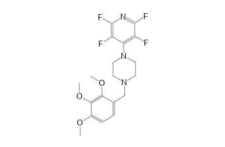 piperazine, 1-(2,3,5,6-tetrafluoro-4-pyridinyl)-4-[(2,3,4-trimethoxyphenyl)methyl]-