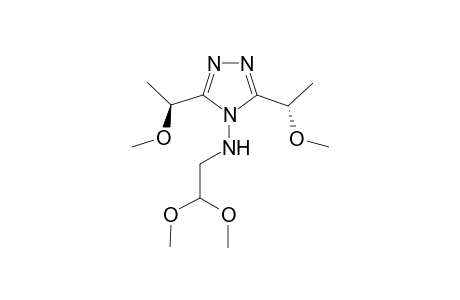 N-(2,2-Dimethoxyethyl)-3,5-bis[(1S)-1-methoxyethyl]-4H-1,2,4-triazol-4-amine