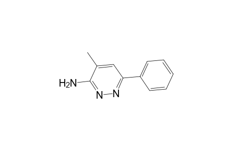 4-Methyl-6-phenyl-3-pyridazinamine