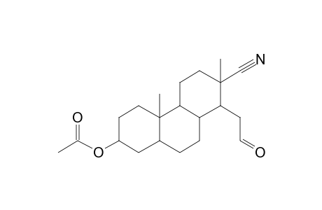 7-Cyano-4a,7-dimethyl-8-(2-oxoethyl)tetradecahydro-2-phenanthrenyl acetate