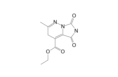 2-Methyl-4-ethoxycarbonyl-3H-imidazo[1,5-B]pyridazine-5,7-(6H)-dione