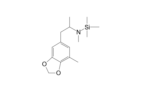 3,4-Methylenedioxy-5-methylmethamphetamine TMS