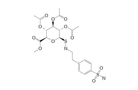 METHYL_N-4-(AMINOSULFONYL)-PHENETHYL-S-(2,3,4-TRI-O-ACETYL-1-THIO-BETA-D-GLUCOPYRANURONOYL)-SULFENAMIDE