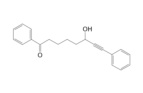 6-Hydroxy-1,8-diphenyl-7-octine-1-one