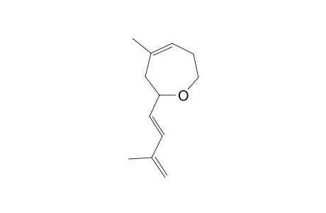 (E)-2,3,6,7-Tetrahydro-4-methyl-2-(3-methylbuta-1,3-dienyl)oxepin