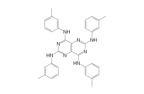 Pyrimido[5,4-d]pyrimidine, 2,4,6,8-tetra-m-toluidino-