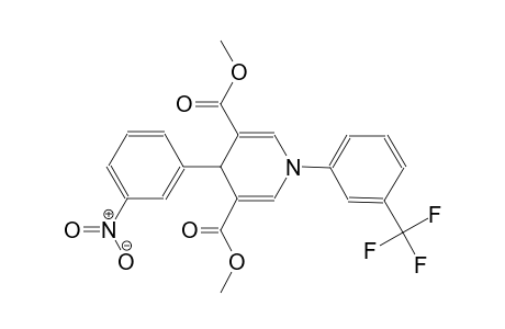 3,5-pyridinedicarboxylic acid, 1,4-dihydro-4-(3-nitrophenyl)-1-[3-(trifluoromethyl)phenyl]-, dimethyl ester