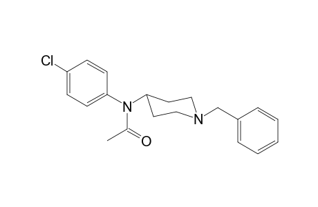 N-(4-Chlorophenyl)-N-(1-benzylpiperidin-4-yl)acetamide