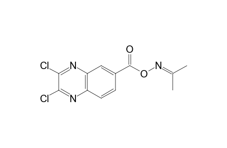 2-Propanone, O-[(2,3-dichloro-6-quinoxalinyl)carbonyl]oxime