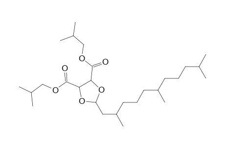 1,3-Dioxolane-4,5-dicarboxylic acid, 2-(2,6,10-trimethylundecyl)-, bis(2-methylpropyl) ester