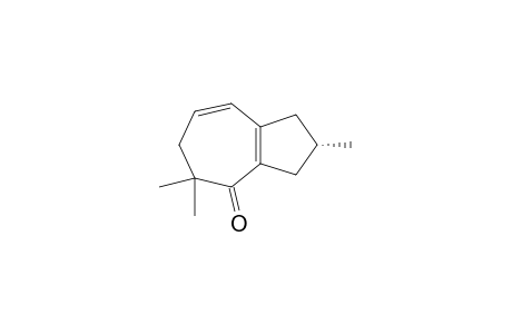 4(1H)-Azulenone, 2,3,5,6-tetrahydro-2,5,5-trimethyl-, (S)-