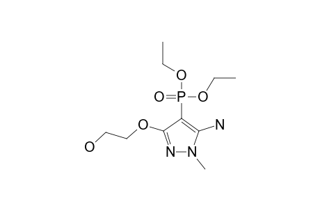 [5-AMINO-3-(2-HYDROXYETHOXY)-1-METHYL-1H-PYRAZOL-4-YL]-PHOSPHONIC-ACID-DIETHYLESTER