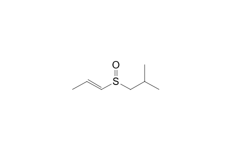 1-Propene, 1-[(2-methylpropyl)sulfinyl]-